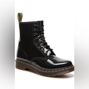 Womens Dr. Martens 1460 8-Eye Patent Boot - Black